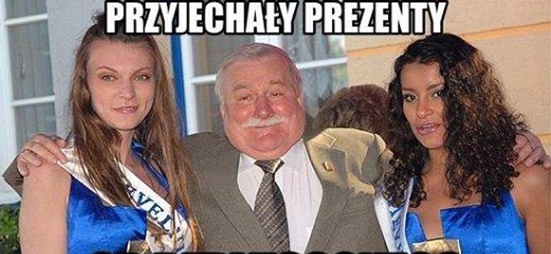 Wałęsa cieszy się prezentami, a Kaczyński uwodzi Rolników. MEMY TYGODNIA