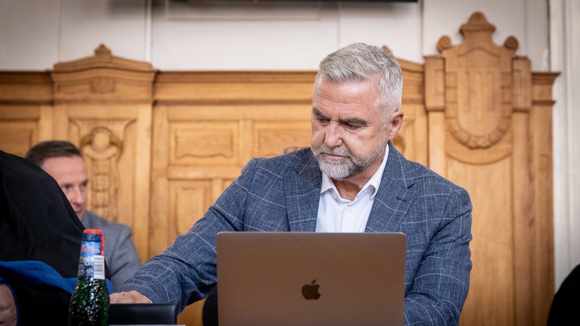 Tibor Gašpar na súde v kauze Očistec