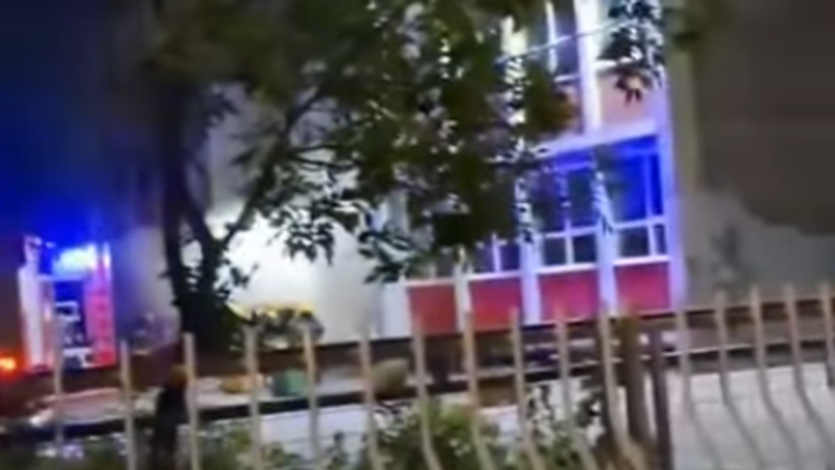 Požar Ekonomsko-trgovinskoj školi u Kruševcu