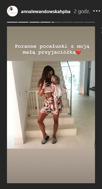 Anna Lewandowska i Klara Lewandowska