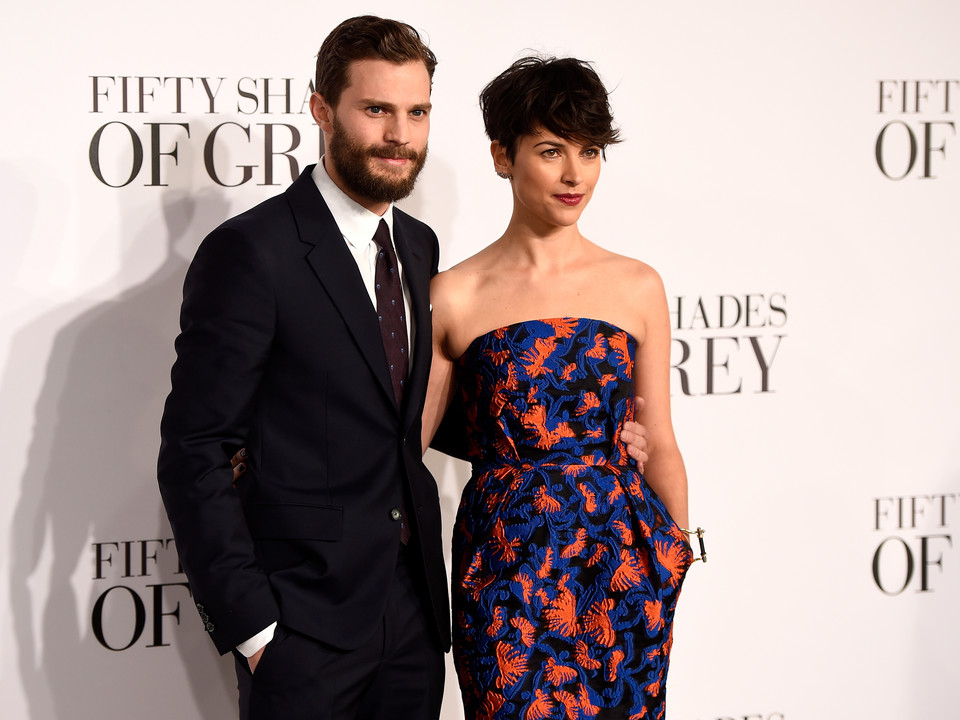 Jamie Dornan i jego żona Amelia. Christian Grey ma świetny gust