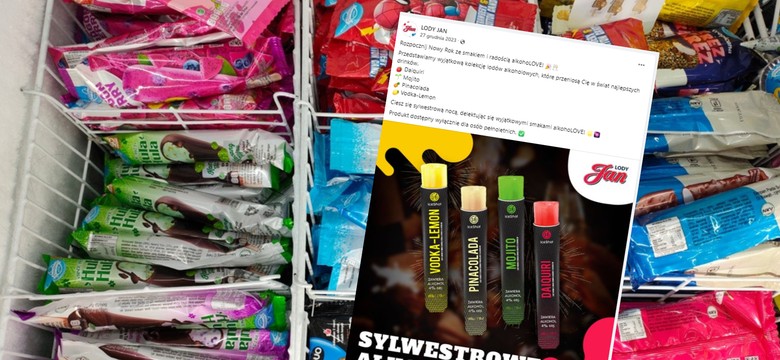 Po "alkotubkach" przyszła pora na "alkolody". Ostra reakcja minister zdrowia. Producent wydał oświadczenie