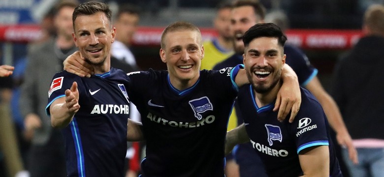 Hertha Berlin odrobiła straty i utrzymała się w Bundeslidze