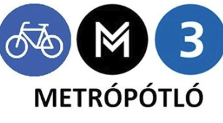 Metrópótló bicikli