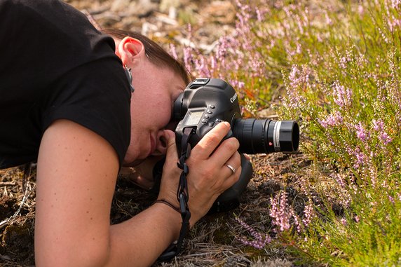 Fotografia przyrodnicza po drugiej stronie lustra