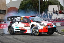 Elfyn Evans liderem po drugim dniu Rajdu Portugalii. Niezła jazda Polaków