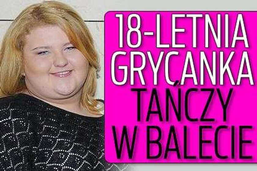 18-letnia Grycanka tańczy w balecie