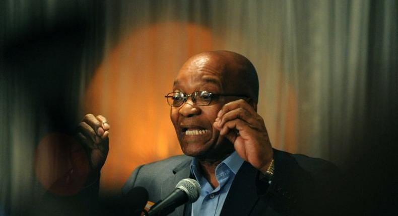 Jacob Zuma became president of South Africa in 2009