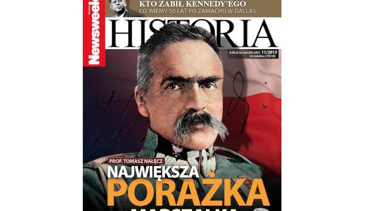 Okładka listopadowego Newsweek Historia