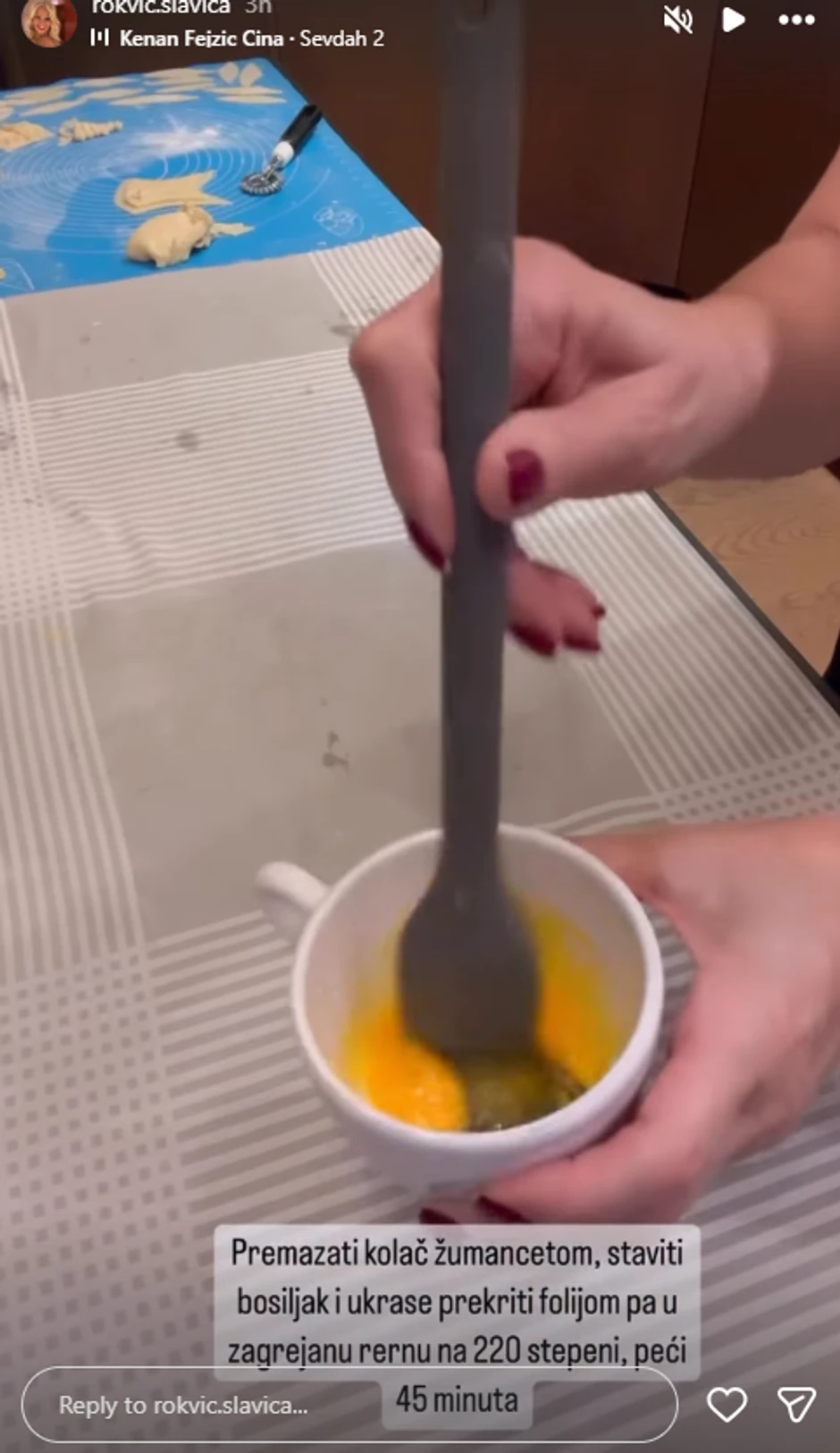 Recept Slavice Rokvić za pogaču