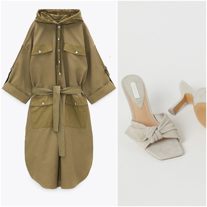 Haljina „Zara“, papuče „H&M“