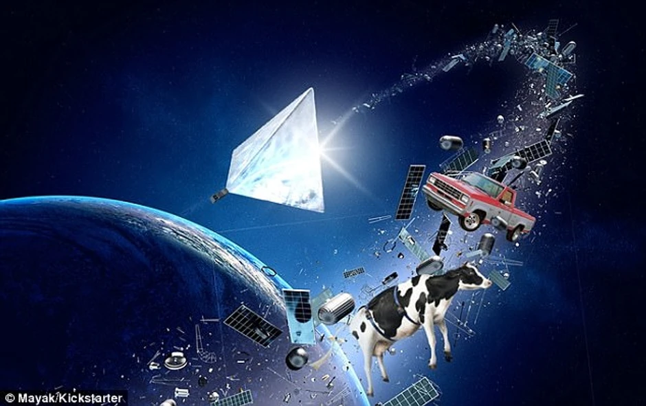 Struktura nalik na padobran spuštala bi svemirski otpad na nižu orbitu kako bi sagoreo u Zemljinoj atmosferi