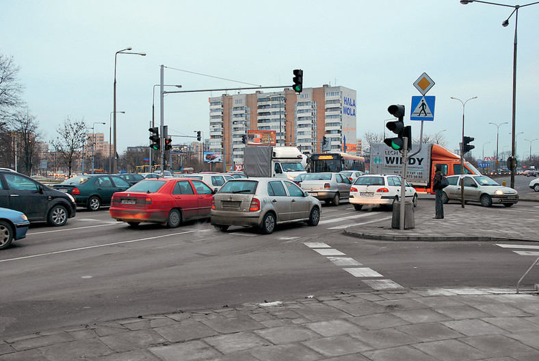 Blokowanie skrzyżowania