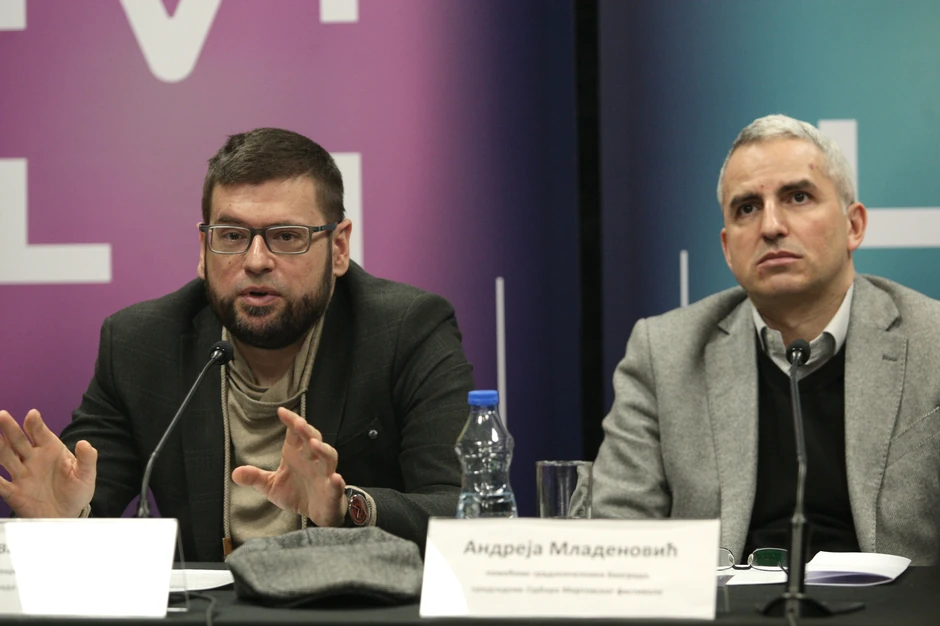 Ivan Karl i Andreja Mladenović