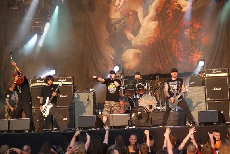 Metalfest 2013: Hatebreed (fot. Piotr Kuhny)