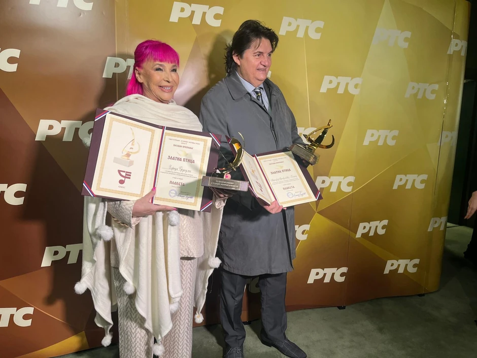 Zorica Brunclik dobila nagradu Zlatna Ptica