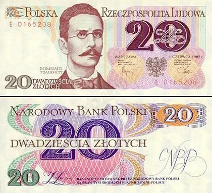 Banknoty z serii "Wielcy Polacy" 