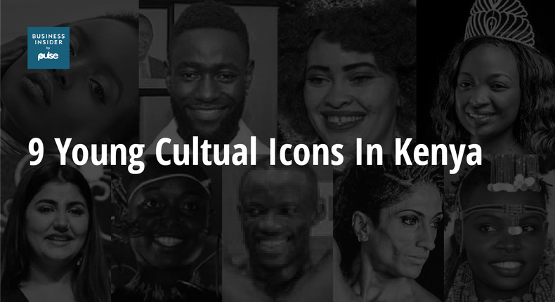 9 young cultural icons in Kenya today.