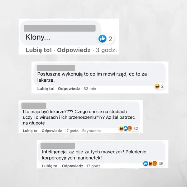 Zalew hejtu pod artykułem na temat przyznania świeżym lekarzom prawa do wykonywania zawodu / FB medyczna_rutyna