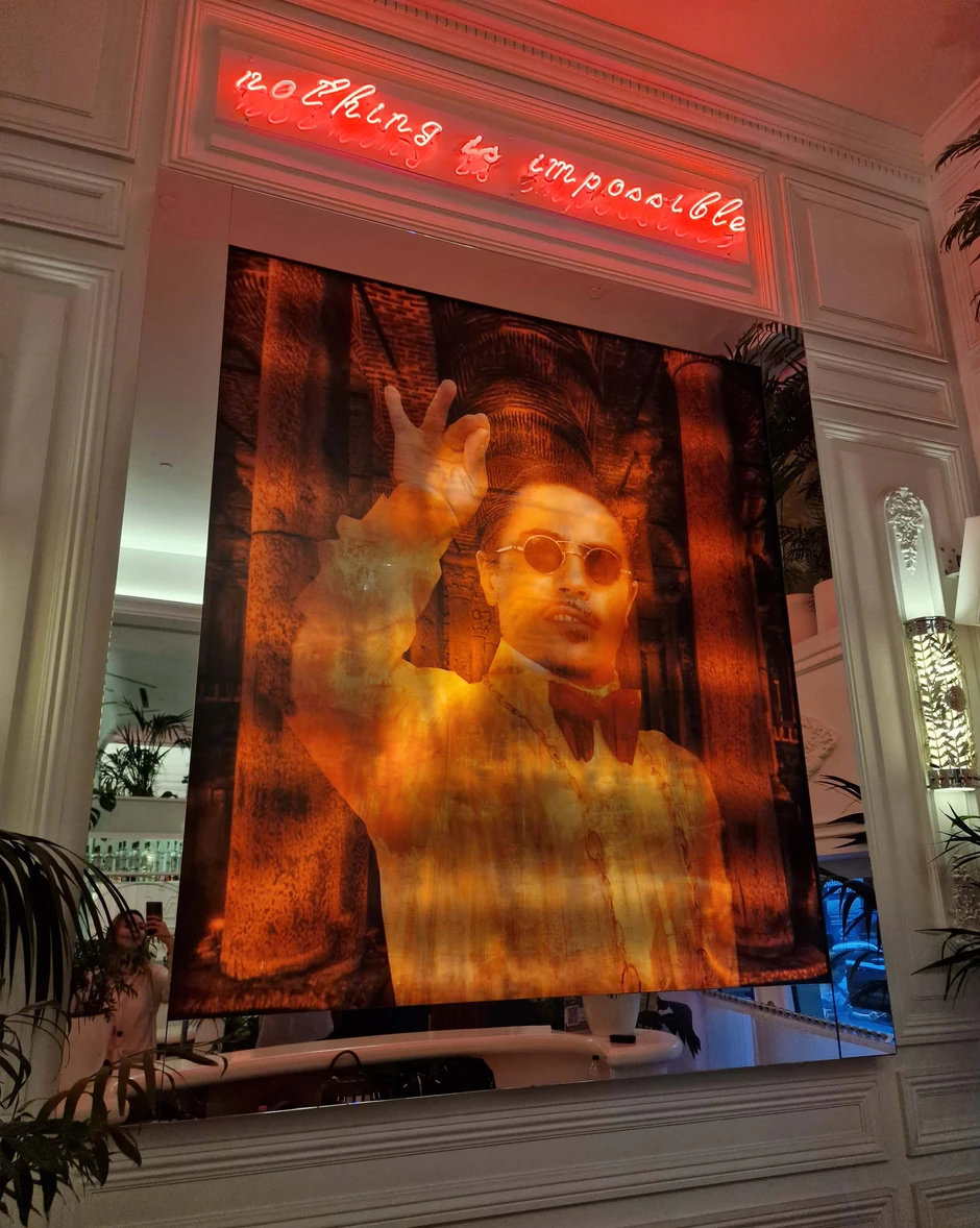 Već na ulazu vidite kako će cela priča da teče