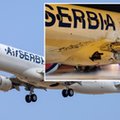 Samolot Air Serbia przez godzinę leciał z dziurą w kadłubie [WIDEO]