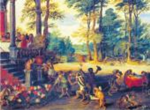 Satyra na głupotę tulipanowego szaleństwa, Jan Brueghel (młodszy) Fot. Franz Hals Museum