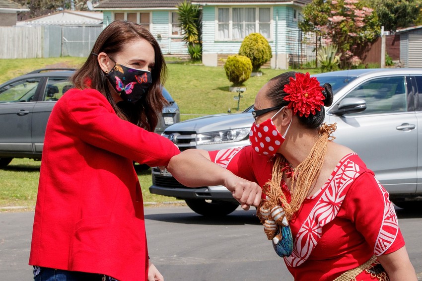 Džasinda Ardern u Oklendu u oktobru 2020.