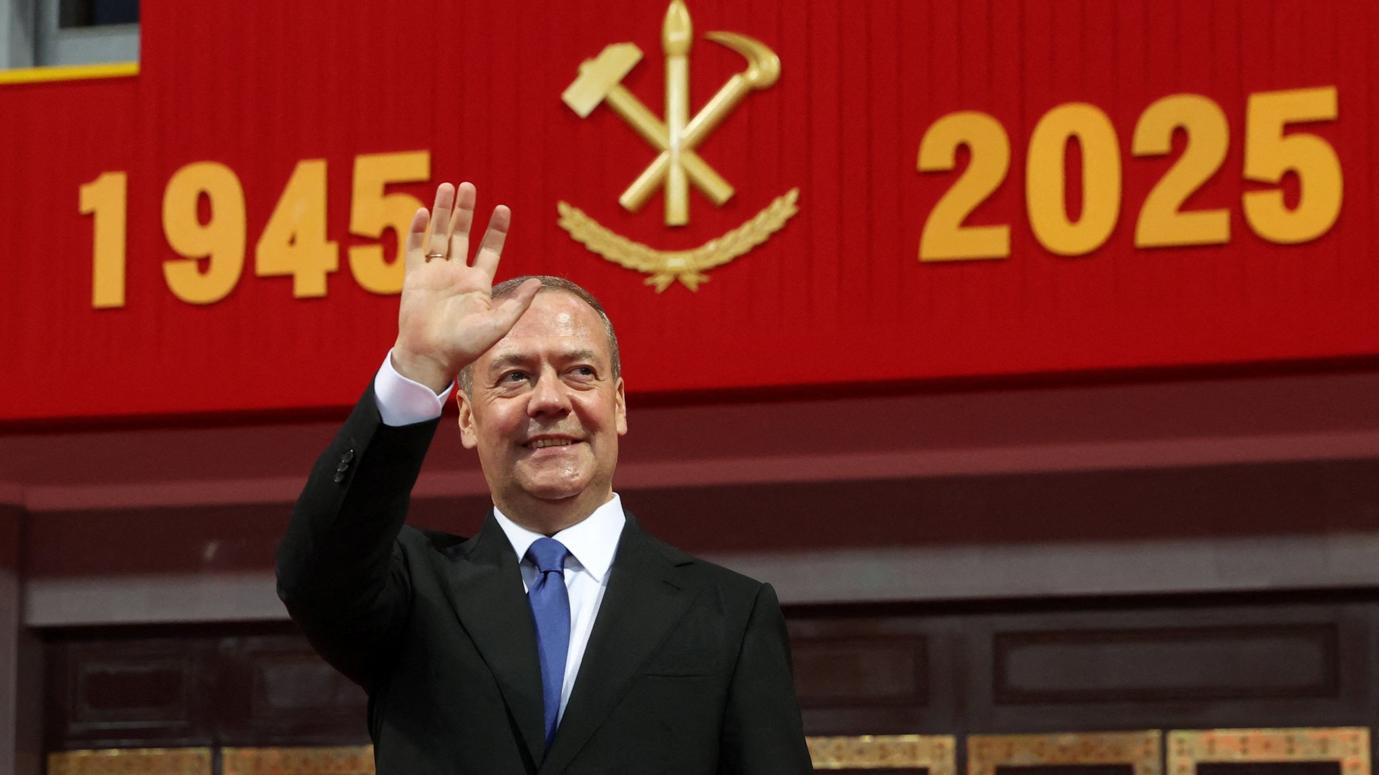 Ruský exprezident a podpredseda ruskej Bezpečnostnej rady Dmitrij Medvedev.
