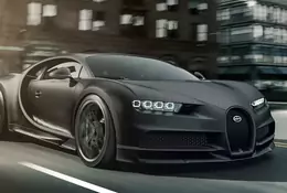 Bugatti Chiron Noire - całe na czarno