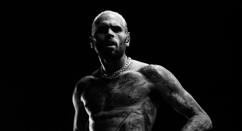 Chris Brown is pointing accusing fingers at the Los Angeles Police Department for harassing him during his yard sales event. [Instagram/ChrisBrownOfficial]