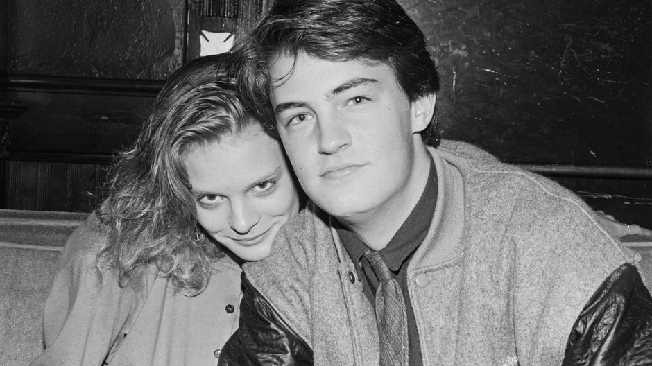 Martha Plimpton i aktor Matthew Perry (1988)