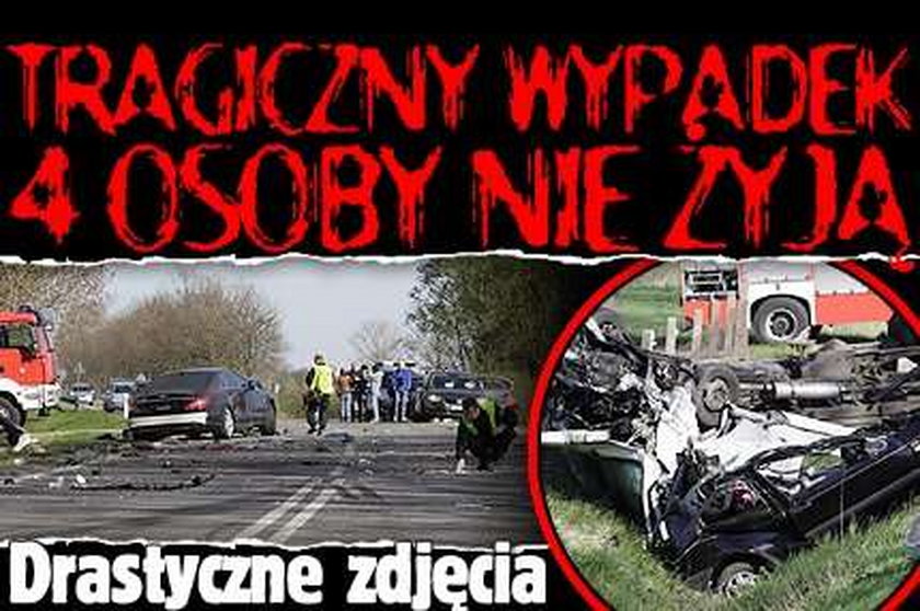 Tragiczny wypadek. 4 osoby nie żyją. Drastyczne zdjęcia