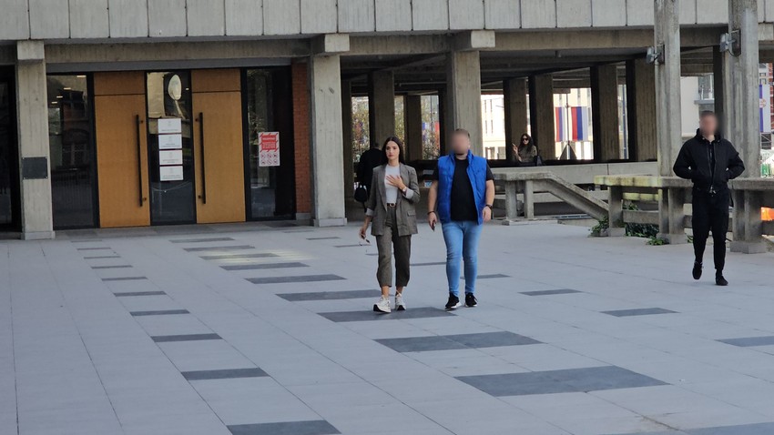 Anđela Đuričić stigla na suđenje