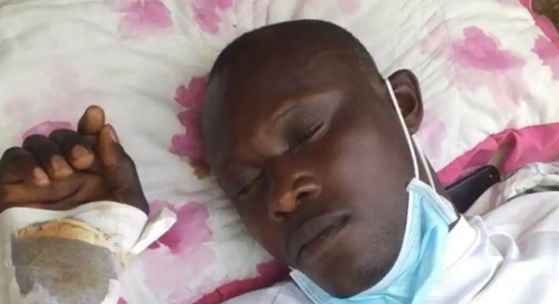 Uganda Police shoots sick man being rushed to the hospital