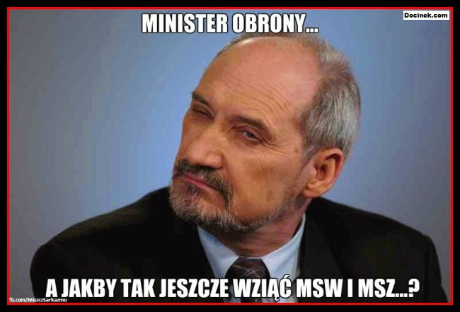 Antoni Macierewicz zostanie Ministrem Obrony Narodowej