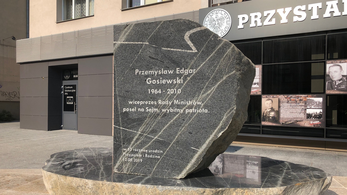 Odsłonięcie pomnika Przemysław Gosiewskiego w Kielcach już niebawem