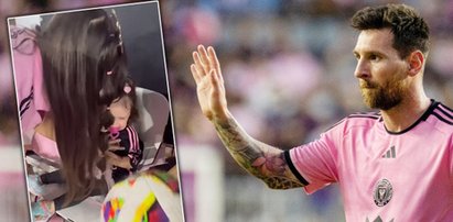 Piłka leciała w stronę dziecka. Messi nie chciał tego zrobić... [WIDEO]