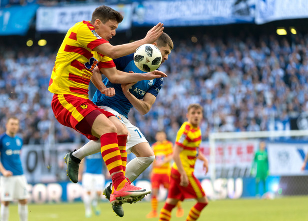 Ekstraklasa: Lech wrócił do walki o mistrzostwo Polski. Jagiellonia doznała najwyższej porażki w tym sezonie