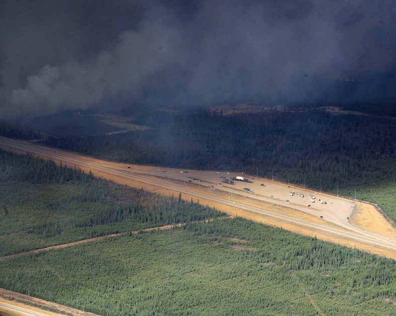 Pożary w prowincji Alberta