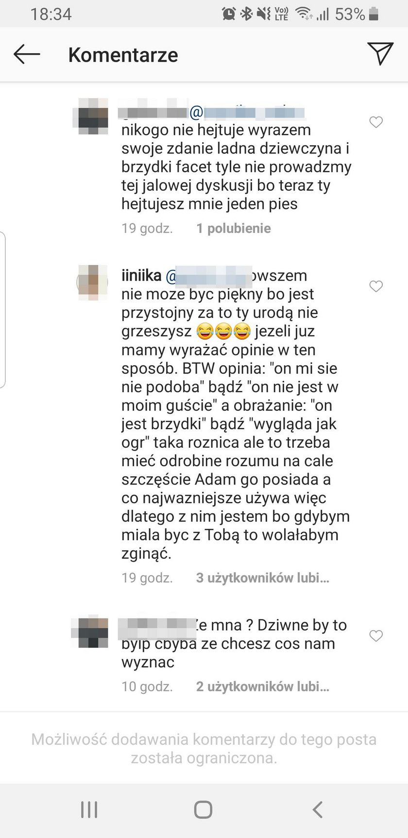 Adam ze "Ślubu" cały czas mierzy się z hejtem