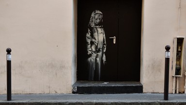 Praca Banksy'ego w hołdzie ofiarom ataku w sali koncertowej Bataclan została skradziona