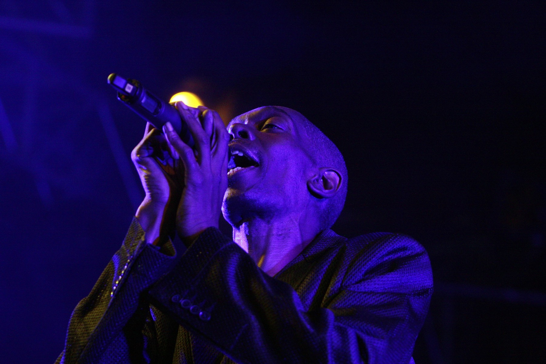 Maxi Jazz z kapely Faithless. 