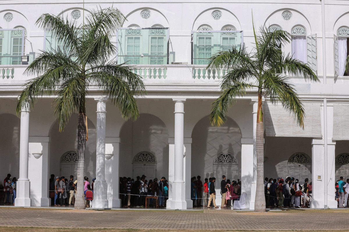 Pałac prezydencki na Sri Lance