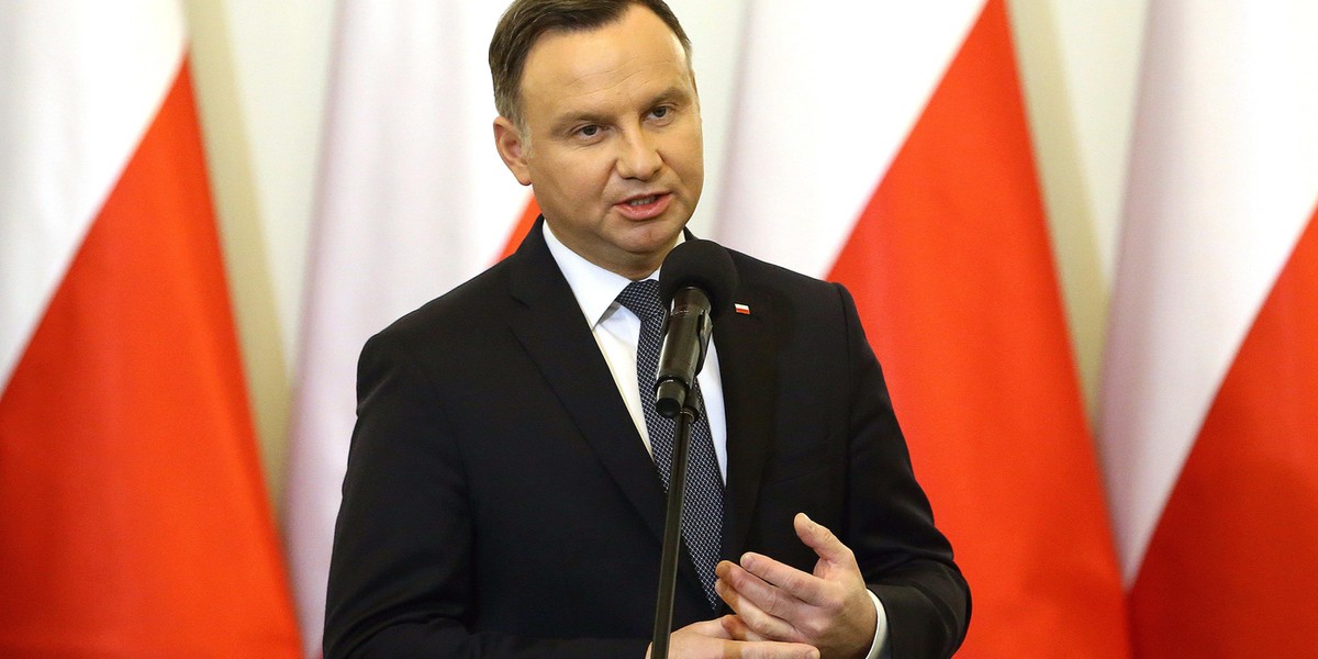 Prezydent Duda skomentował słowa Szczerskiego