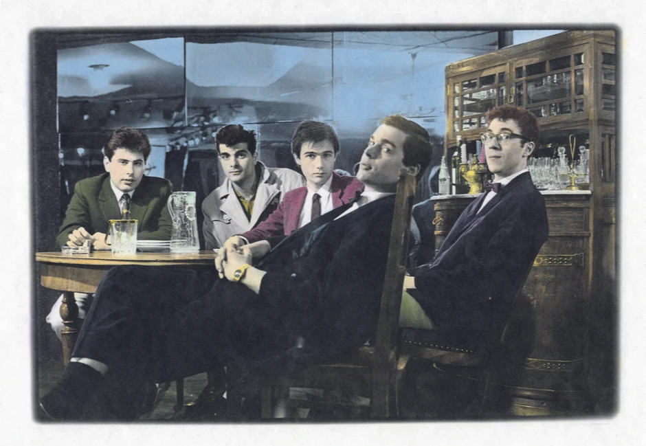 „Idoli“: Zdenko Kolar, Nebojša Krstić, Vladimir Divljan, Boža Jovanović, Srđan Šaper