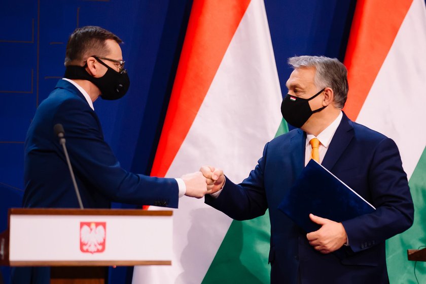 Viktor Orban i Mateusz Morawiecki