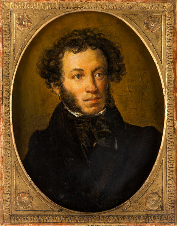Portret poety Aleksandra Siergiejewicza Puszkina (1799-1837 r.)