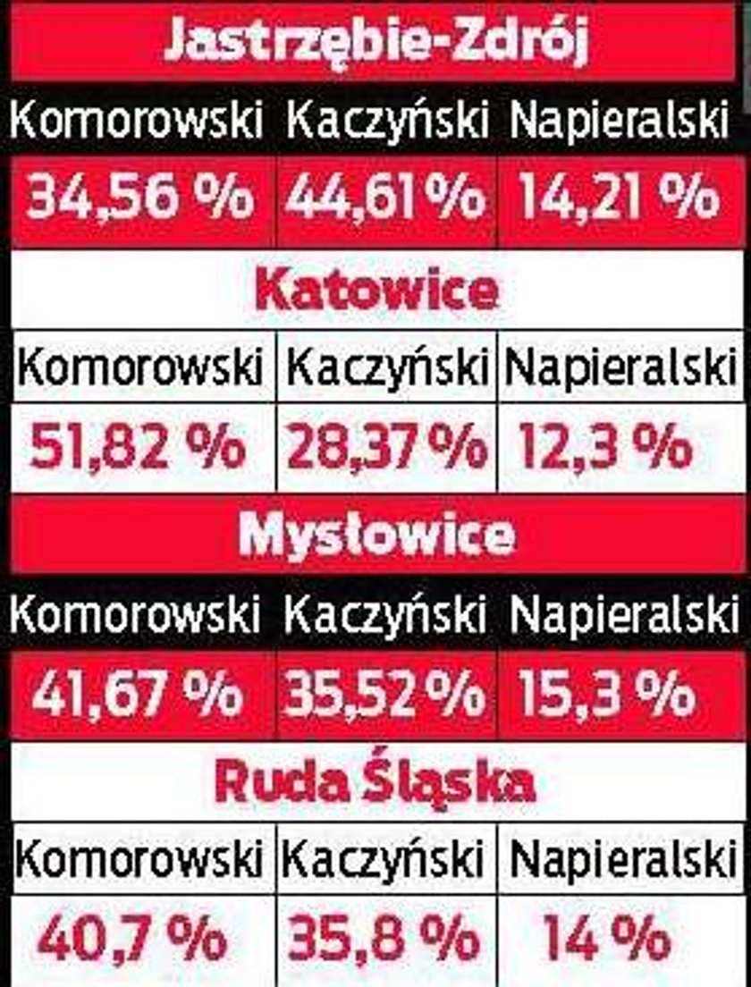 Zobacz, jak głosowaliśmy w województwie śląskim