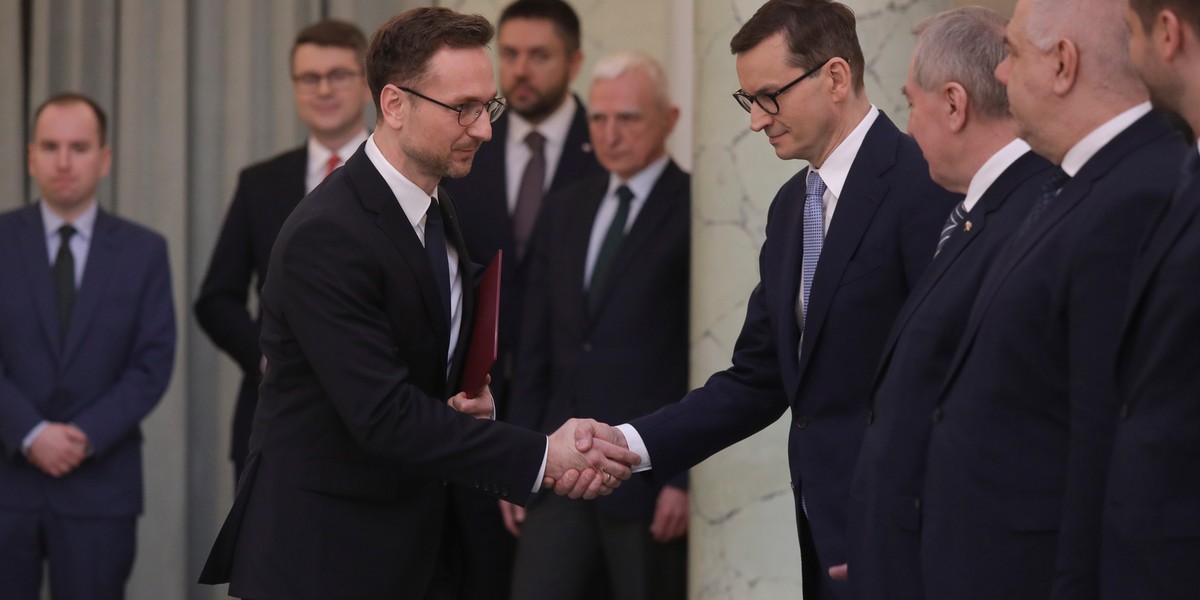 Waldemar Buda i Mateusz Morawiecki.