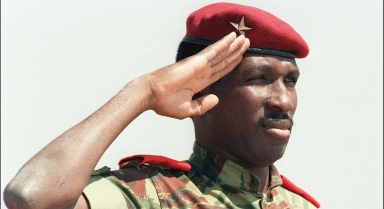 President of Burkina Faso Captain Thomas Sankara was assassinated along with 12 comrades in a putsch that brought his close friend Blaise Compaore to power